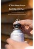 Koman BKZ39 Gas Lighter Torch with One-Press Refill Valve