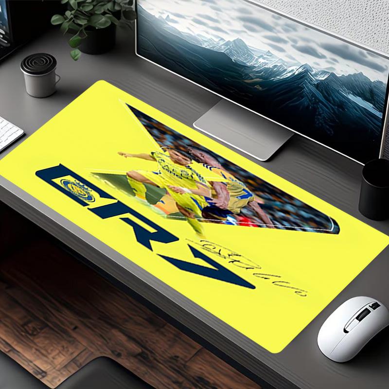 football star Print Mouse Pad, for Keyboard Pad Laptop PC Mat for Office Home Use, Desk Decor, Perfect Birthday Gift for Gamers