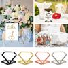 1PC Cards Place Holder Metallic Table Number Stand Message Memo Paper Clamp Romantic Photo Display Stand Desktop Decoration Clip