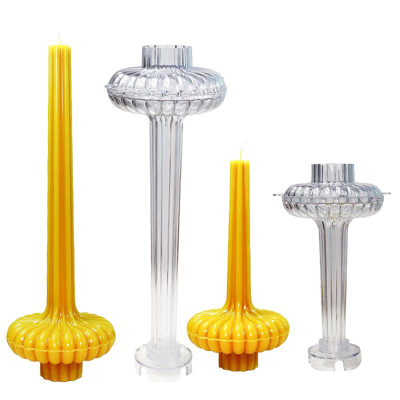 1PC 3D Vase-Shaped Mold Creative Plastic Resin Casting Tool Home Decor Flexible Crafting Tool DIY Scented Candles