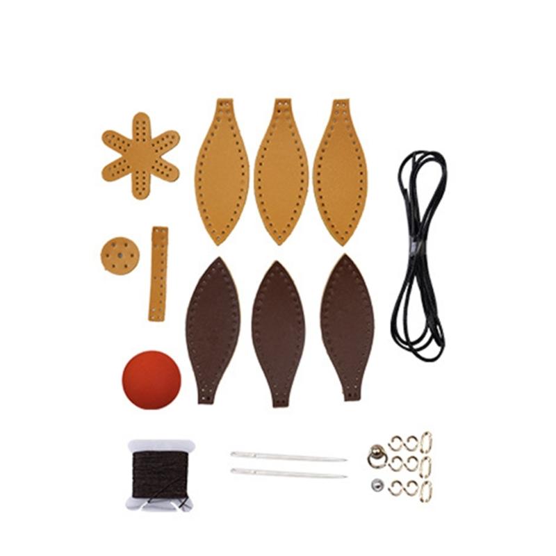 Creative Hot Air Balloon Car Accessory with Detachable Key Holders & Phone Charm DIY set for Vehicle Interior Decoration