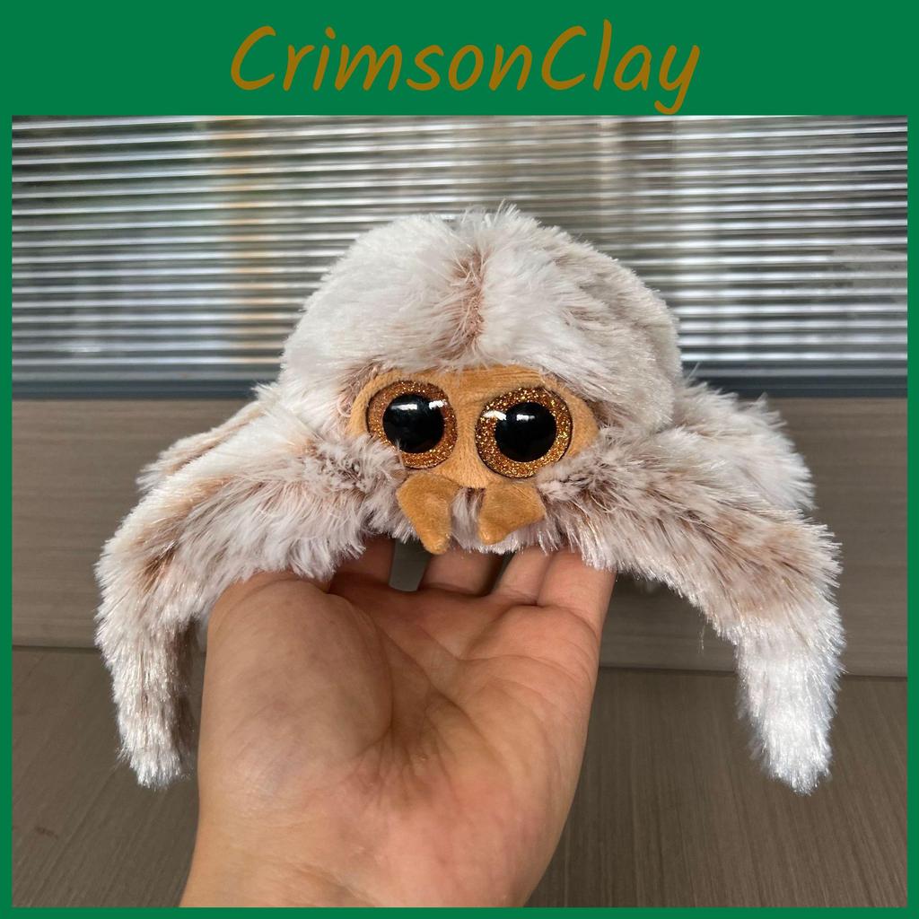 Big Cute Cartoon Eyed Spider Plush Toy Doll For Halloween Decoration Home