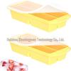 Silicone Ice Cube Tray with Lid - Food Storage & Freshness Preservation Box