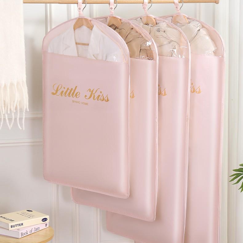 Hanging Dustproof Compression Bag for Down Jackets and Wardrobe Storage