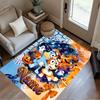 Halloween Friends Celebration Personalized Name Floor Rug Office Rug Suitable for Foyer Game Room Study Room Bedrooms Anti-slip Rug Decorate Offices
