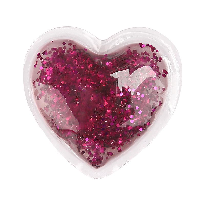 Glitter Sequins Eye Patch Heart Gel Eye Face Teeth Hot and Cold Ice Soothing Eye Bags Reusable