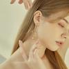 Unique Circular Line Ball Earring