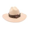 British Style Model Felt Hat Ancient Ethnic Style Big Brim Woolen Hat Big Love Explosion Jazz Top Hat