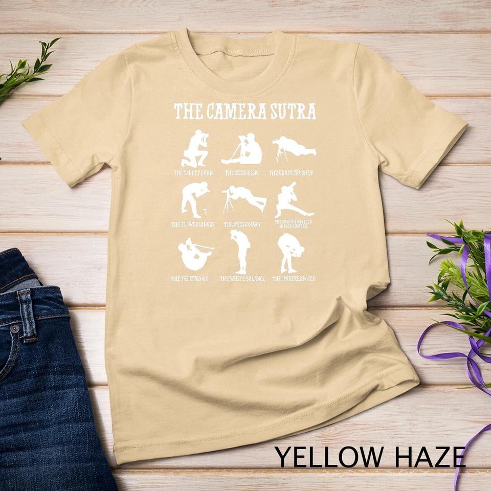 The Camera Sutra Photo Photographer Photography Gift T-Shirt Unisex T-shirt 15 L