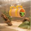 with Suction Cup Reptile Shelter Realistic Hidden Cave Shelter  Aquarium Decoration