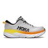 HOKA Bondi 7 Nimbus Cloud Yellow Men Sneakers Grey Radiant-Yellow 1110518-NCRY