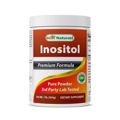 Legjobb Természetes Tiszta Inozitol 1 lb Por, 454g, csomag