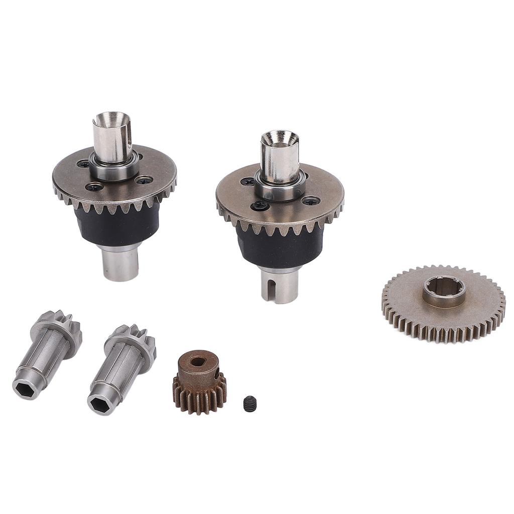 RC Differential Gear Set High Hardness Hard Wearing Metal Differentials and Gears for SCY 16101 16102 16103 1 16