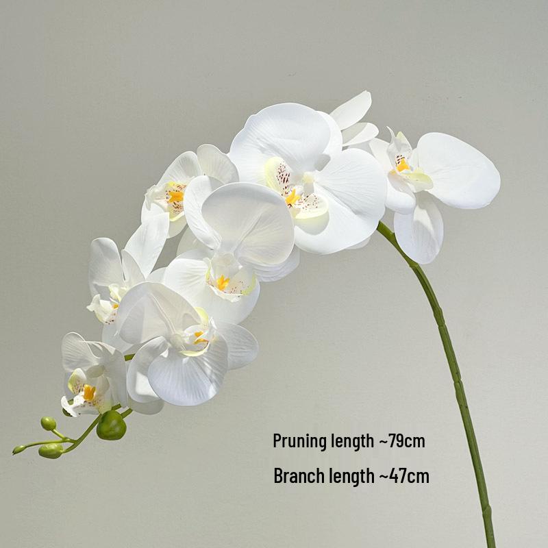 Роскошная композиция из искусственных цветов Фаленопсис – Премиальные искусственные цветы для элегантного декора