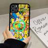 Funny Cartoon S-Simpsons Phone Case For IPhone 17 Air 16 15 14 13 12 11 Pro Max Plus For Magsafe Wireless Charge Cover