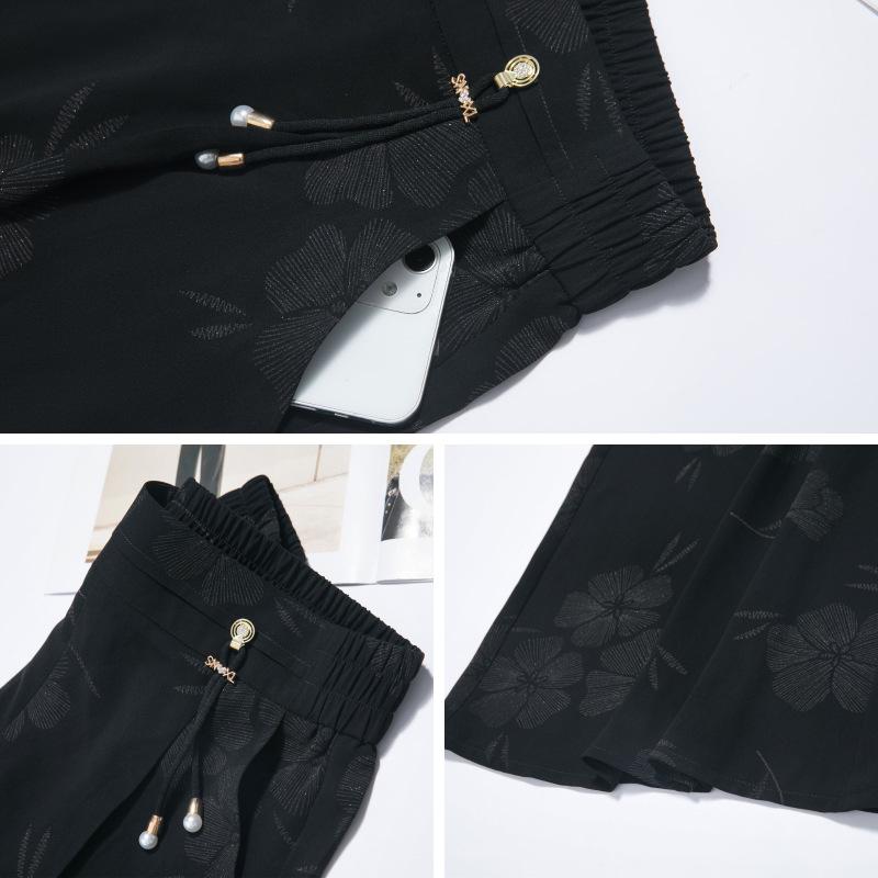 Women's Summer High Waist Wide Leg Culottes - Lightweight, Cool, and Casual