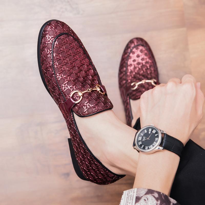 Freizeitschuhe Herren Mode Outdoor Wanderschuhe Herren Fahrschuhe Slipper Leder Büro Flats Schuhe Alleskönner Gesellschaftsschuh