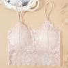 Sexy BH Damen Spitzen Bralette Floral Dessous Kabellos Gepolstert Büstenhalter Nahtlose BHs Weste Unterwäsche