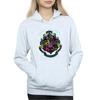 HARRY POTTER Womens/Ladies Neon Hogwarts Crest Hoodie