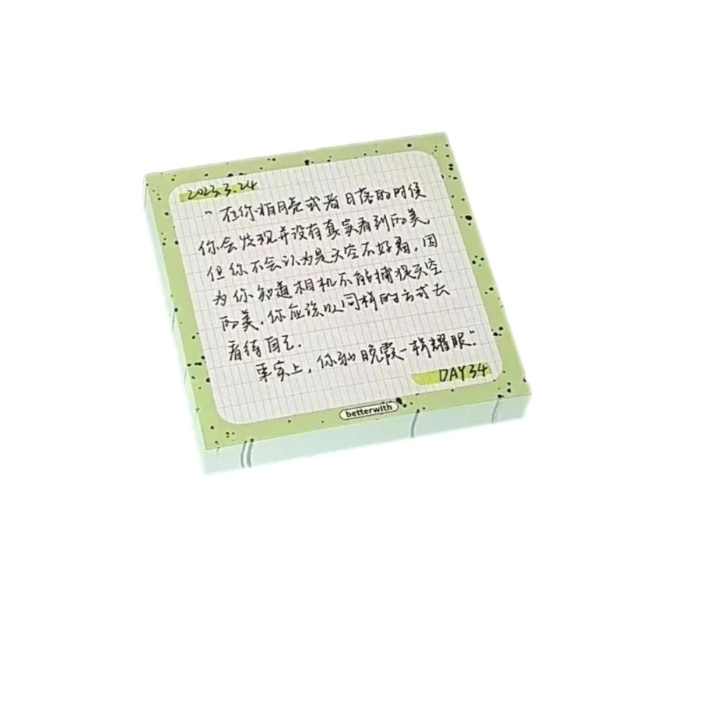 50 Pads/Pack Office Supplies Scrapbooking Notepads School Stationery Notepads Posits  Student