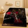 Set Batteria Classico Strumenti Musicali Rock Coperta in Flanella, Coperta Plaid Ultra Morbida per Casa Camera da Letto Letto Divano Copertura Regalo per Bambini