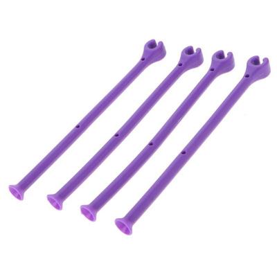 Purple Creative Fixed Bar Kitchen Tools Flexible Adjustable Stemware Saver Wine Fixed Rack Dishwasher Holder Wine Glass Holder