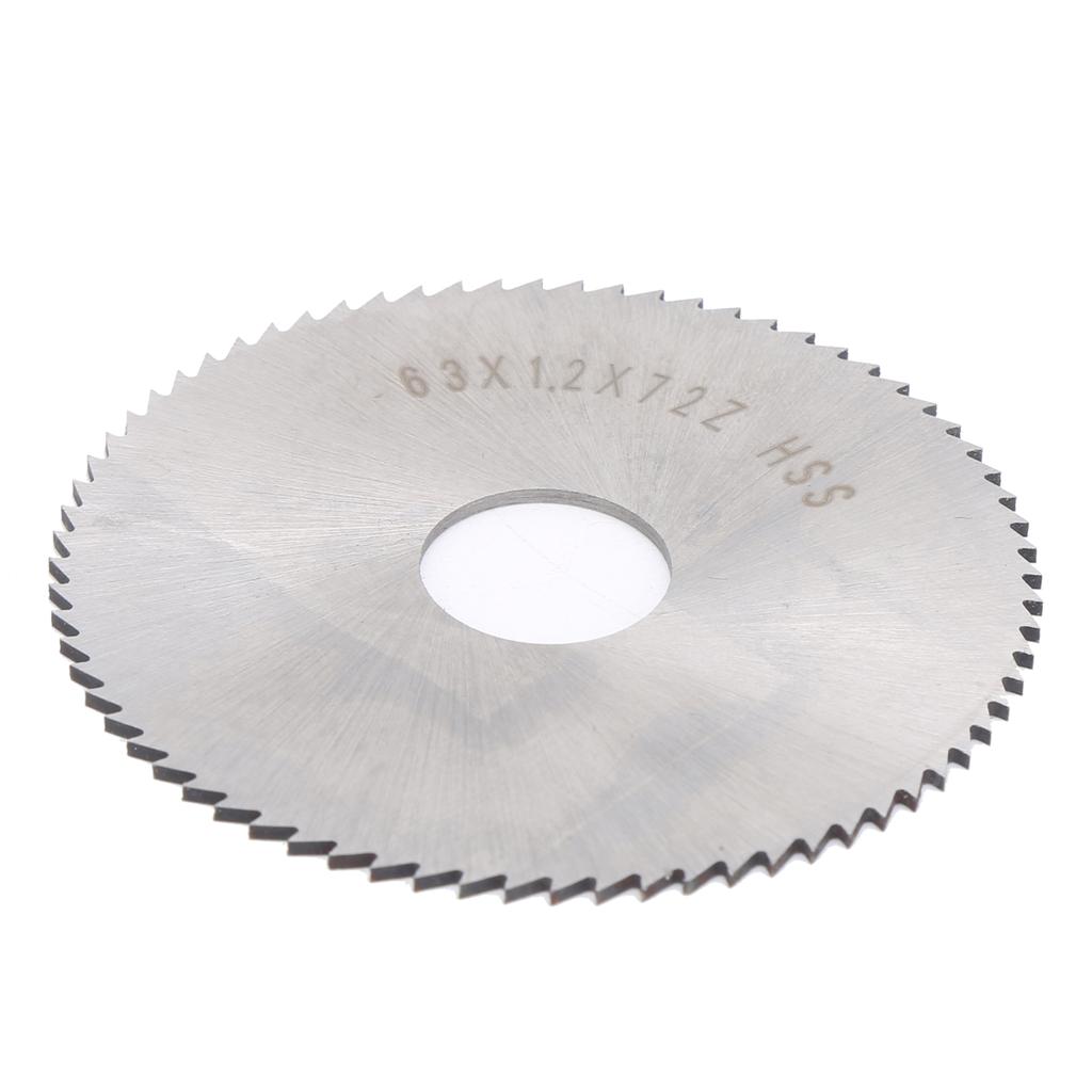 Circular Cutting Blade Milling Cutter Disc Industrial Accessories 63 X 1.2 X 16 X 72 W6542