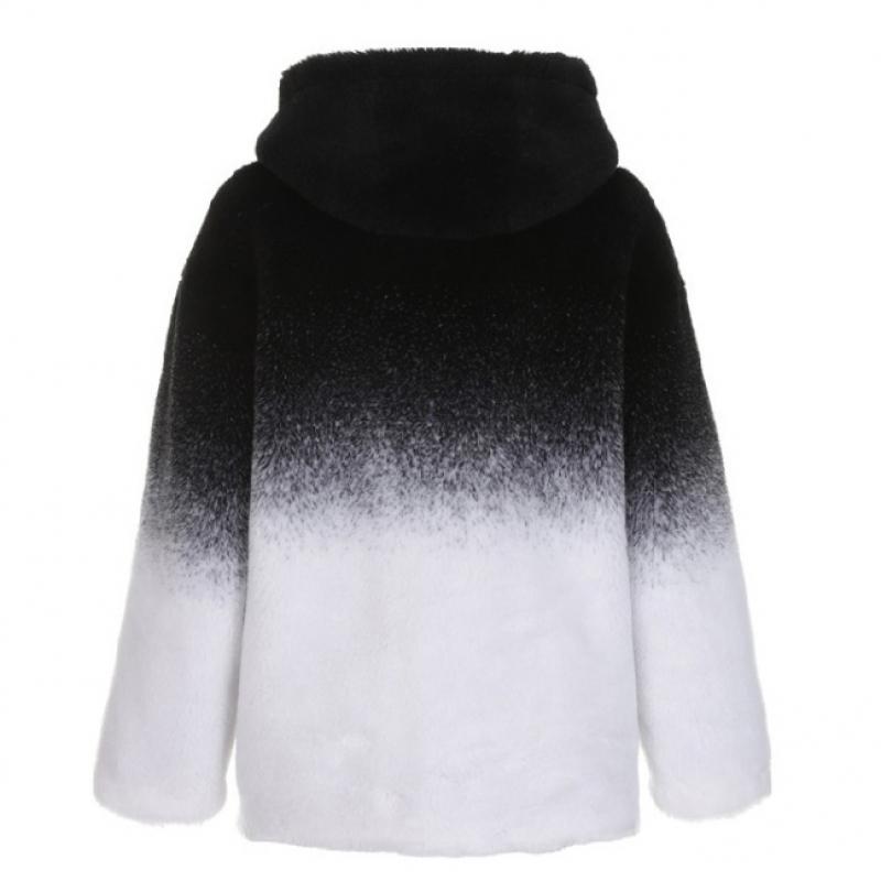 La Belle Shinyoung Fur Real Fox Hood Wool Fleece Jacket Lb104jk 1