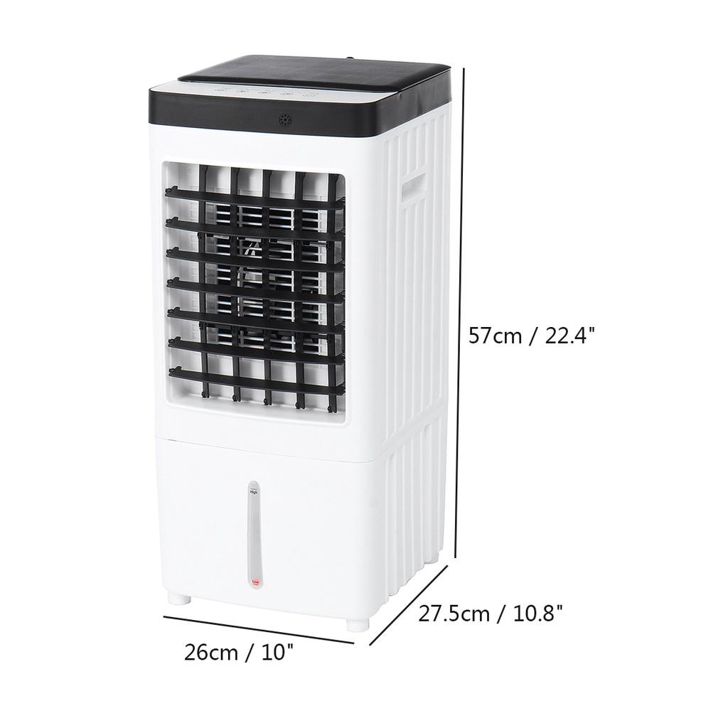 10L Mobile Cooling Fan Air Conditioning Fan Refrigeration Water Cooling Fan Water Tank Portable Air Conditioner Remote Control