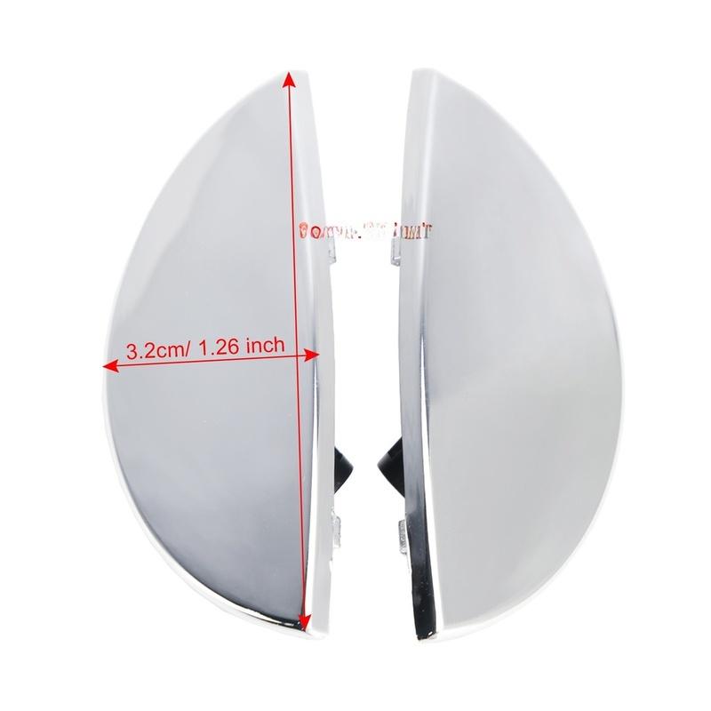 2Pcs L+R Black/Silver Headlight Washer Cover For BMW For Mini Cooper 2001-2006 Front Headlight Washer Nozzle Cover Accessories