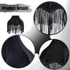 Lampshade, Elegant, Classic, Decorative And Retro, Adorned with Tassels, for Office, Bedside Table,