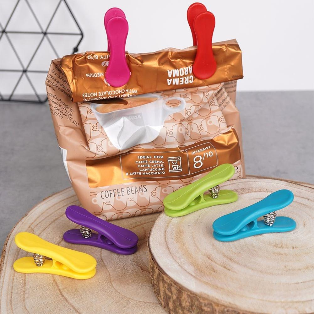 Plastic Bag Sealing Clips 6.5 Cm - Set of 6