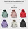 Stand Collar Hooded Outdoor Jacket for Men and Women - Spring/Autumn Casual Lightweight 