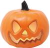 Plastic Orange Luminous Pumpkin 20Cm