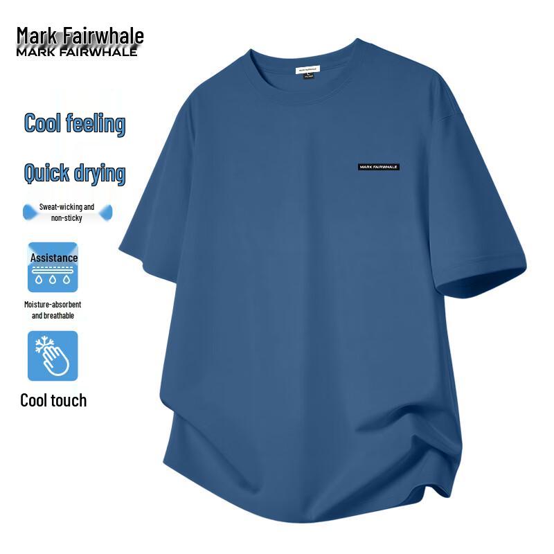 MARK FAIRWHALE Men s Quick-Dry Pique Short Sleeve T-Shirt 3XL