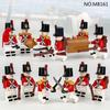 12pcs M8161 European Royal Navy Royal Guard Soldier Doll Building Blocks Children's Toys