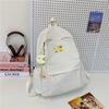 School bag new fresh and sweet candy color backpack junior high school students light travel large capacity backpack