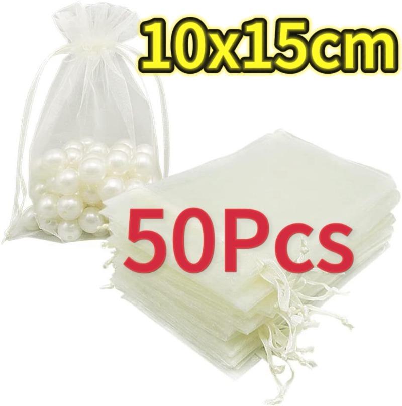 50 Unidades Bolsas de Malla para Protección de Frutas Uvas Fresa Planta Bolsa para Invernadero de Hortalizas Control de Plagas Bolsas de Malla Anti-Pájaros Herramienta de Jardín