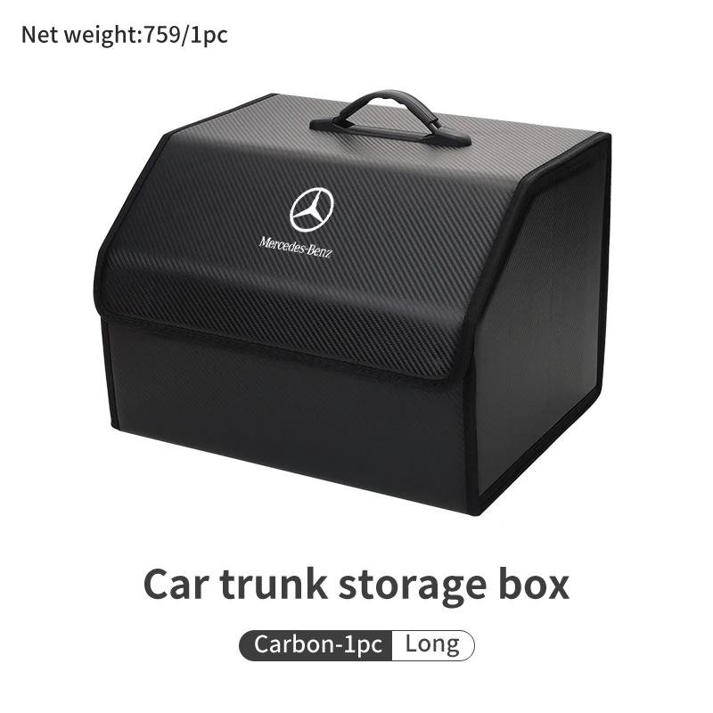 URUWL1 2025 Hot Car Storage Boxes Trunk Organizer Bag Large Capacity Tidying For Mercedes Benz AMG A C E S G Class W201 W210 W108 W204