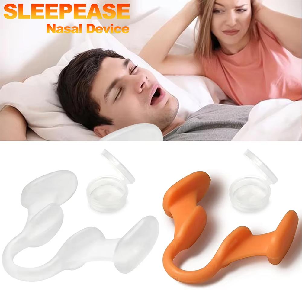1~2Pcs Silicone Nose Clip Anti Snoring Nasal Dilator Stop Snore Aid Easy Breathe Improve Sleeping Rhinitis
