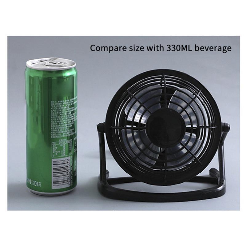 Rotatable 4 Inches Usb Desktop Mini Cooling Silent Fans For Office Laptop Computer Notebook Pc Summer Air Cooler
