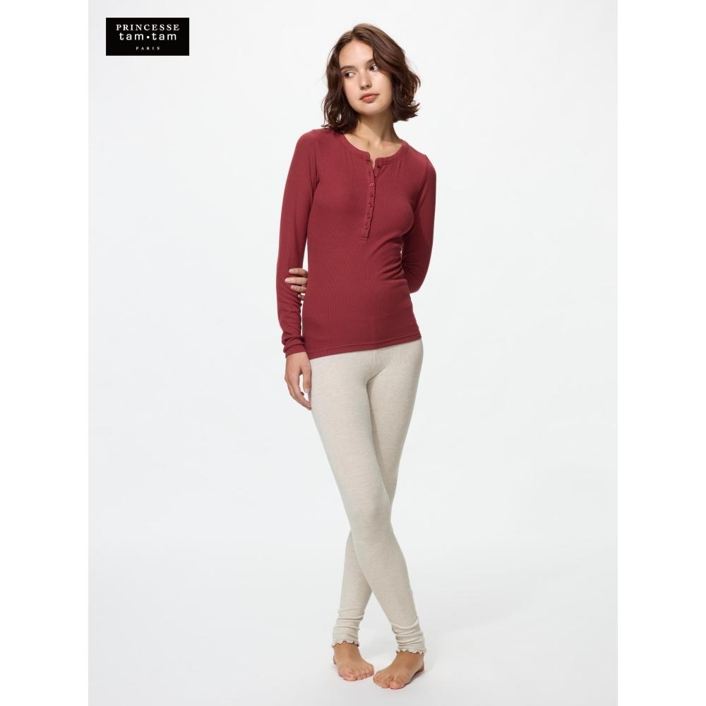 Uniqlo Japan Ultra Warm Heattech Cashmere Blend Ribbed Leggings