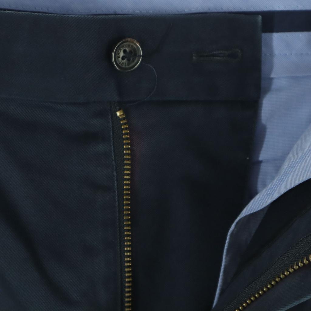 Brooks Brothers Cotton Slacks Pants W30 Navy Men's Used