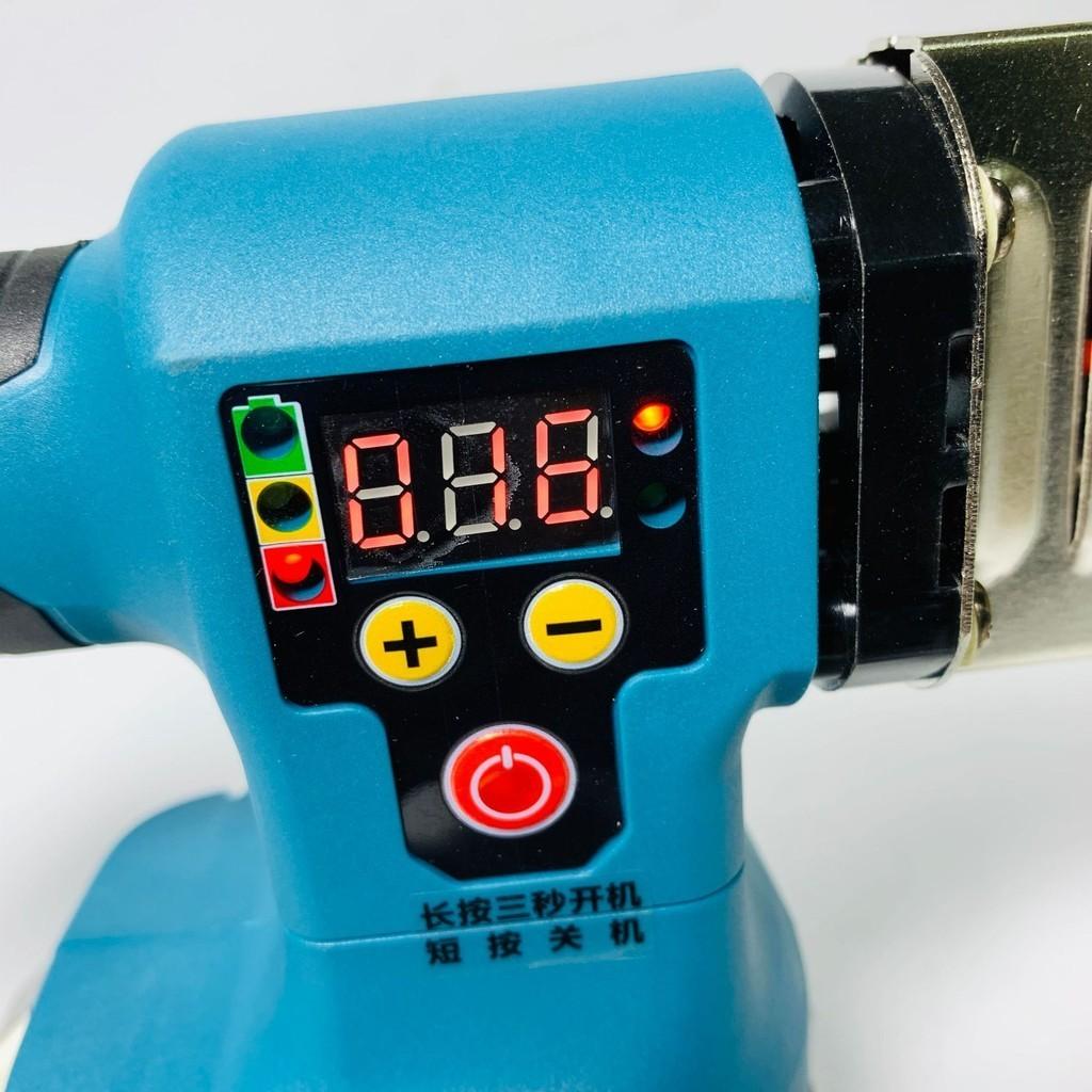 Neue elektrische PPR Wasserrohrschmelzmaschine Kunststoffschweißmaschine mit Ersatzköpfen Akku-Heißschmelzmaschine
