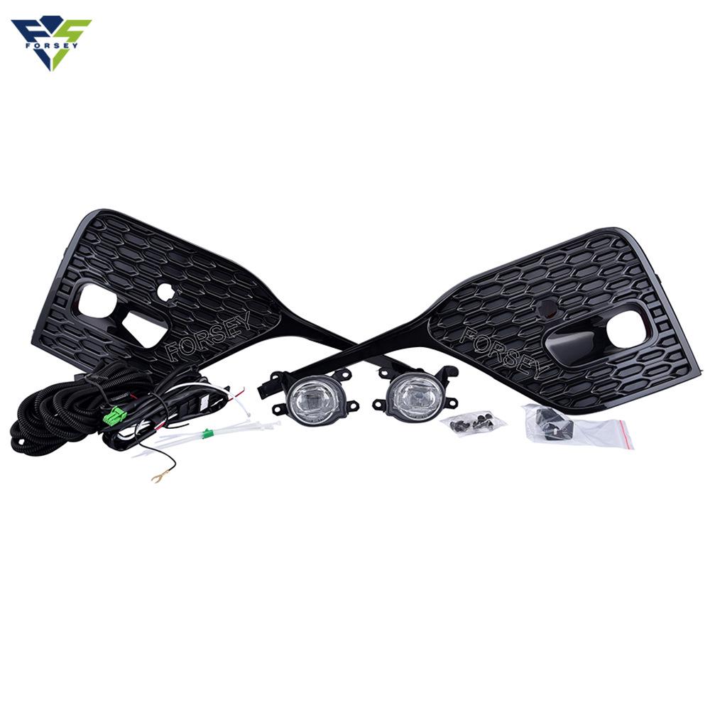 2020-2021 Fortuner Front Bumper Fog Lights & Frame Assembly