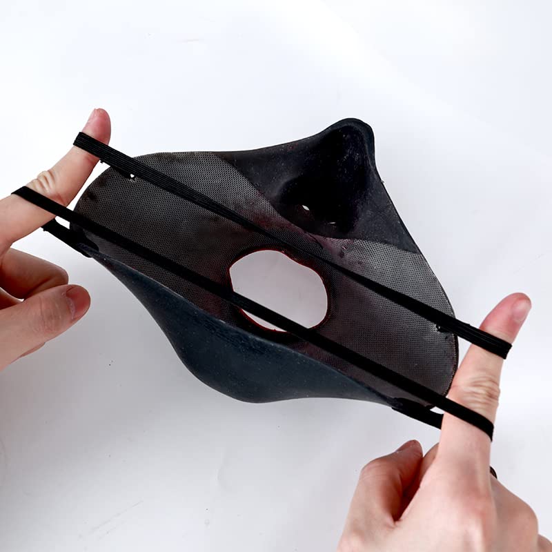 ROANYER Silikon Halbgesichts-Bondage-Crossdressing-Riemen Anime-Charakter Cosplay-Maske, Versuchung, Maske, Verkleidung, Maske, Maske,