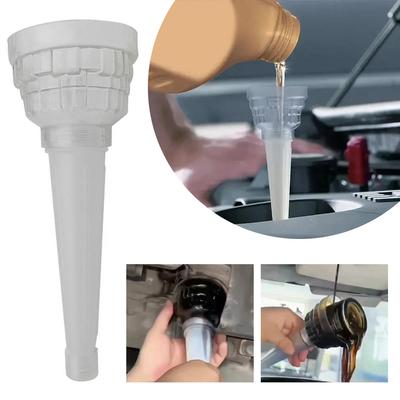 Plastic Oil Filter Funnel For Automobile Use Reusable Sturdy Oil Change Funnel For Auto Maintenance