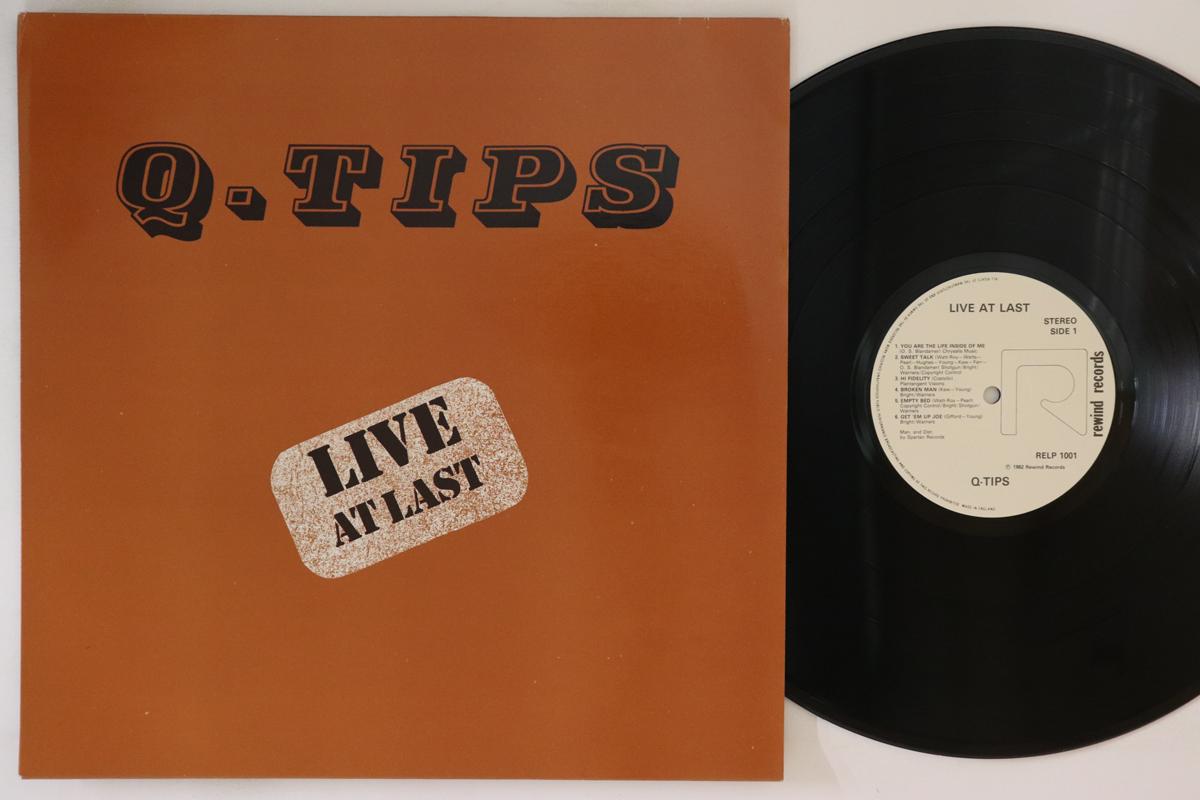 

LP Record Q TIPS, PAUL YOUNG - Live At Last RELP1001 REWIND 1982 UK Rock Used