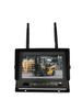 Bezprzewodowy Zestaw Do Wózka Widłowego Ahd 1080P Kamera Cofania Magnetyczna Z Własnym Zasilaniem + Monitor 7" Ip68 12V/24V