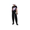 Emporio Armani FW22 Letter Logo Print Round Neck Short Sleeve T-Shirt Women T-Shirt Black 6L2T7A-2J95Z-0999